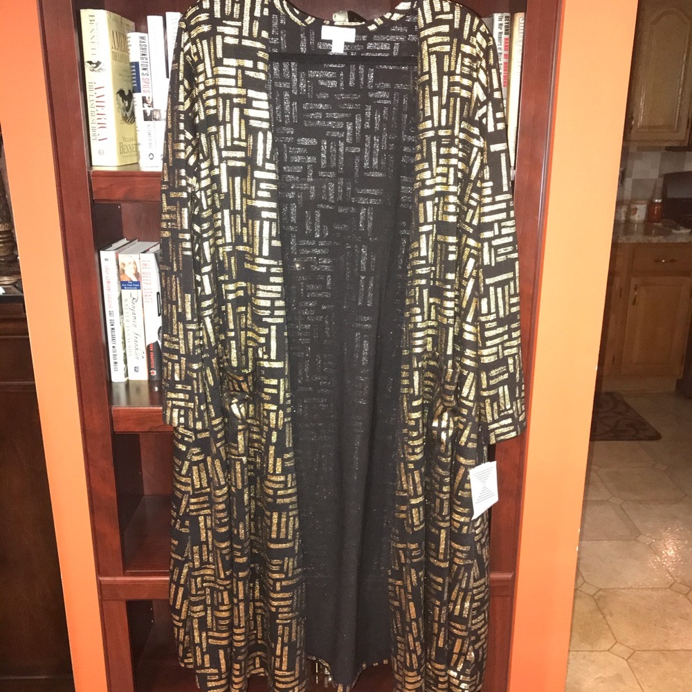 Black and Gold LuLaRoe Sarah